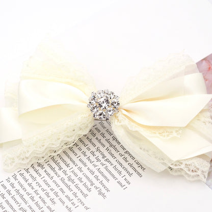 Opaline Satin Hair Clip