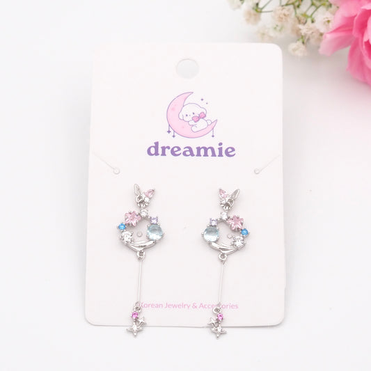 Aurora Bloom Earrings - silver