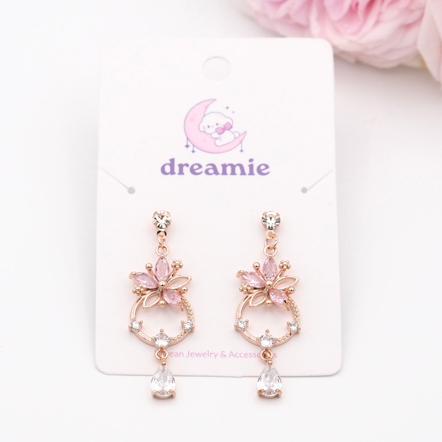 Glass Blossom Earrings