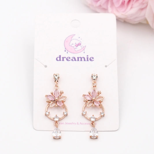 Glass Blossom Earrings