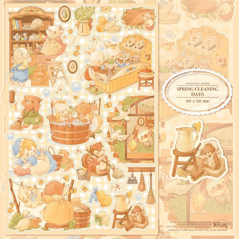 Dear Dolly - Spring Clean Days Stickers