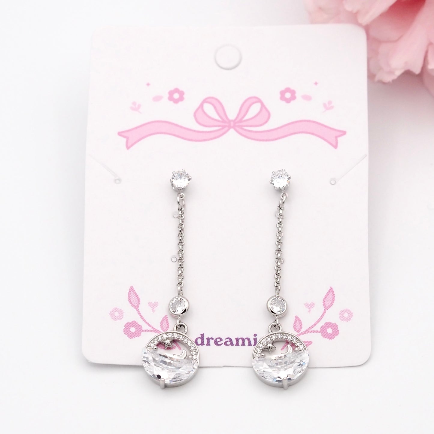 Dreamy River Moonlight Earrings