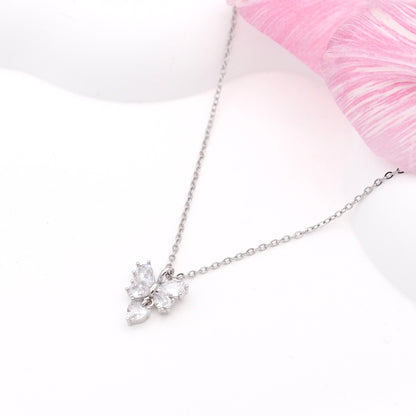 Butterfly Drop Necklace
