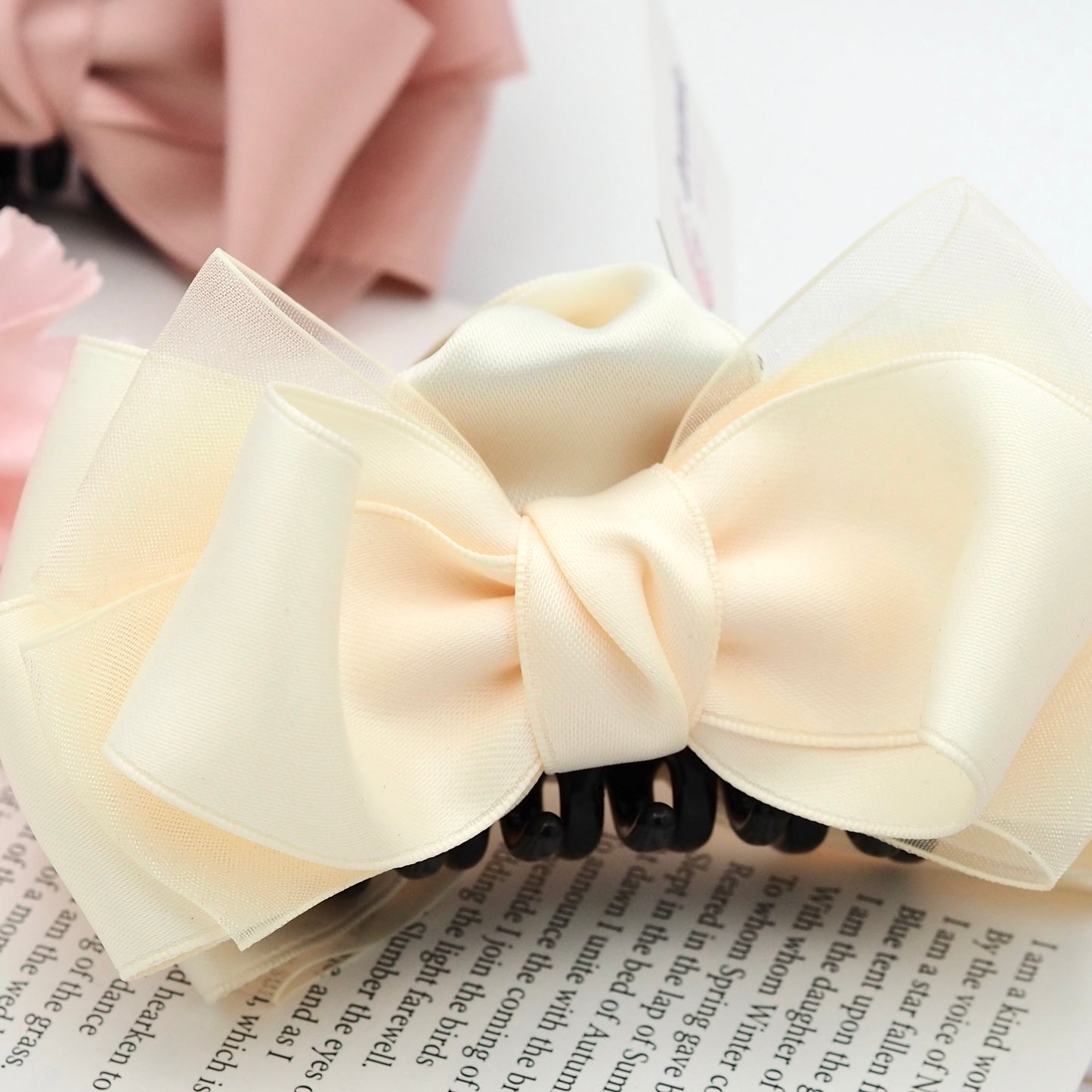 Organdy Ribbon Hair Claw
