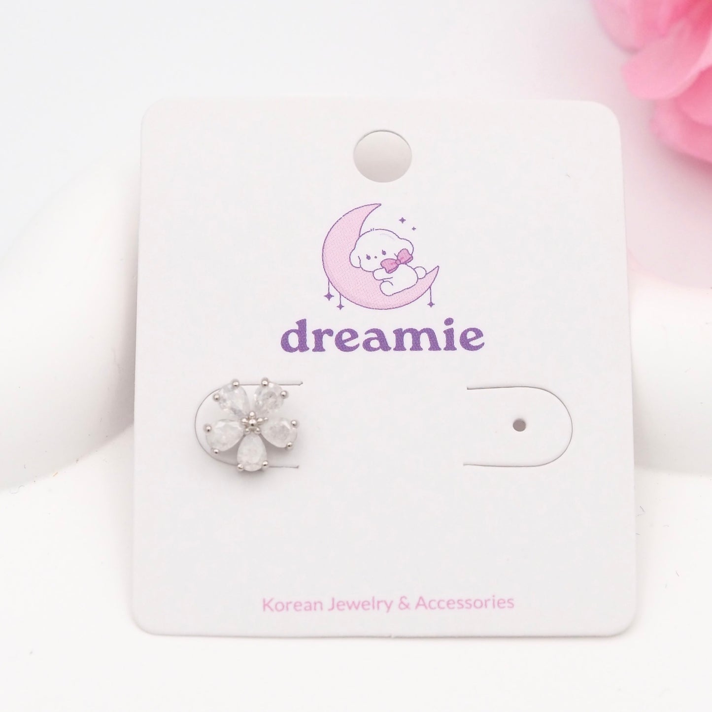 Moonlight Flower Stainless Steel Piercing