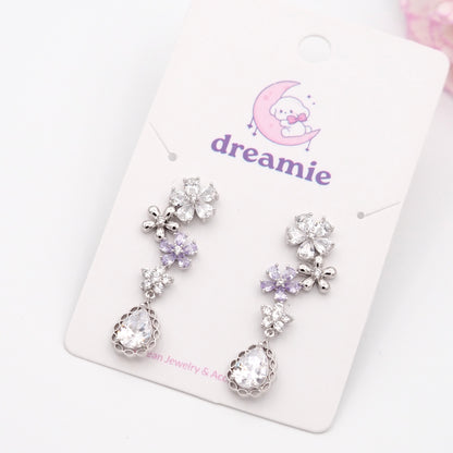 Crystal Bloom Earrings