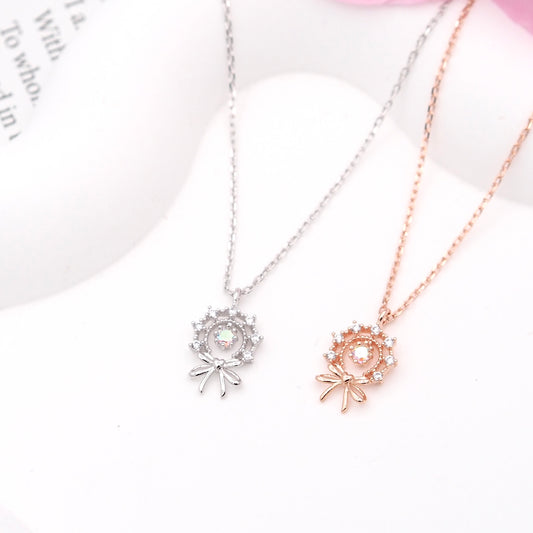 Aurora Ribbon Glow Necklace