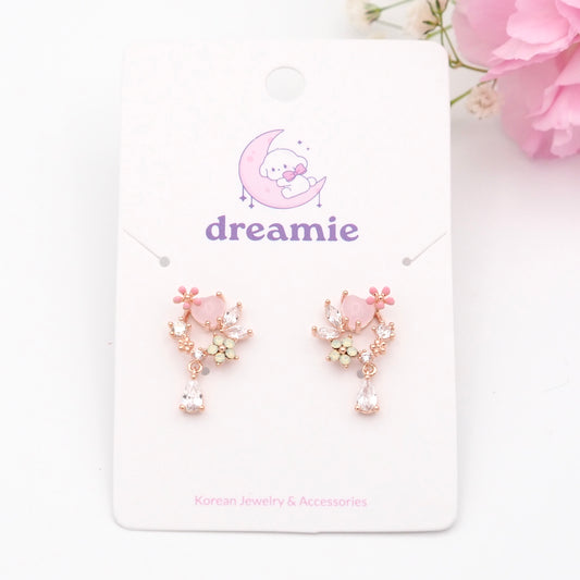 Blush Bouquet Earrings
