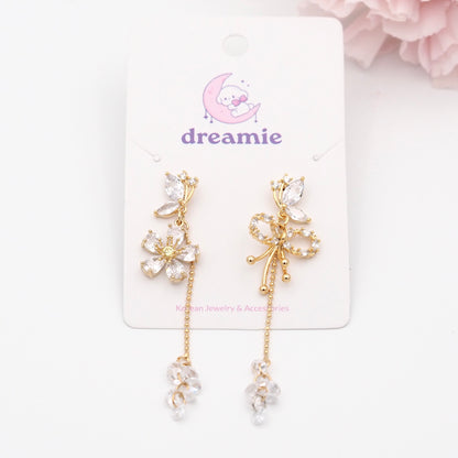 Fluttergem Earrings
