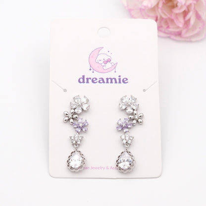 Crystal Bloom Earrings