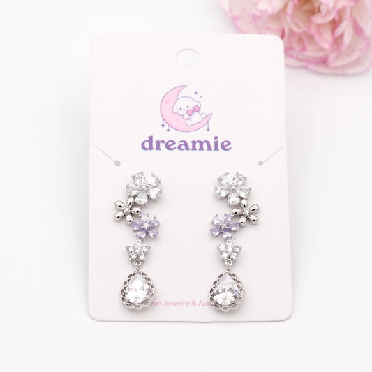 Crystal Bloom Earrings