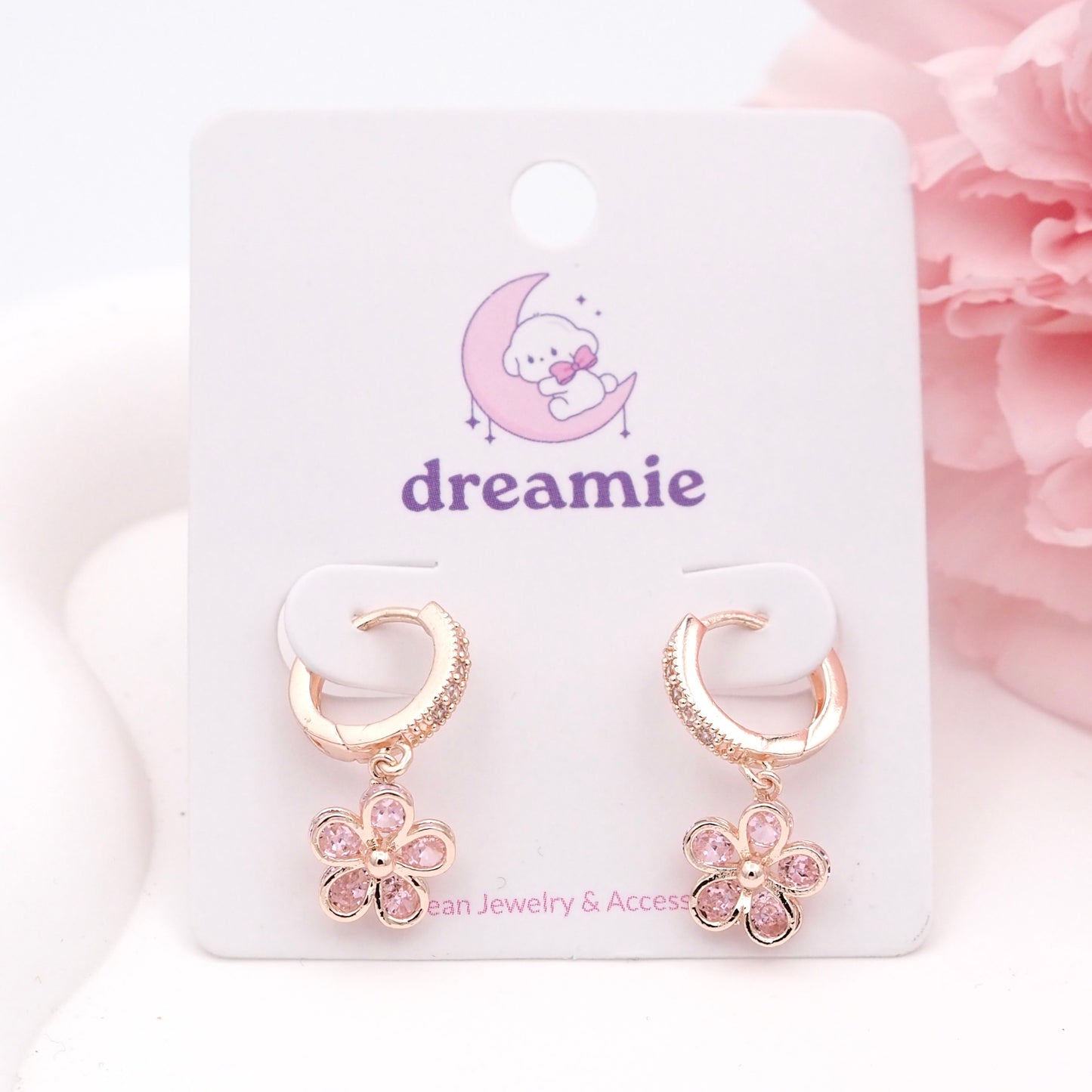 Crystal Blossom Earrings