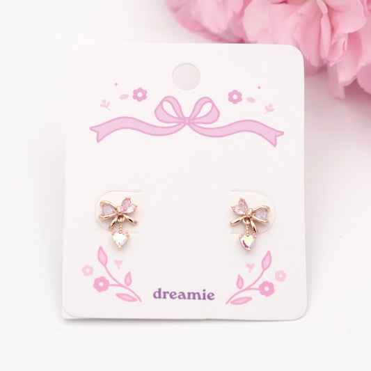 Ballet Ribbon Earrings