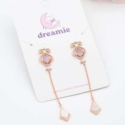 Pink Royal Earrings