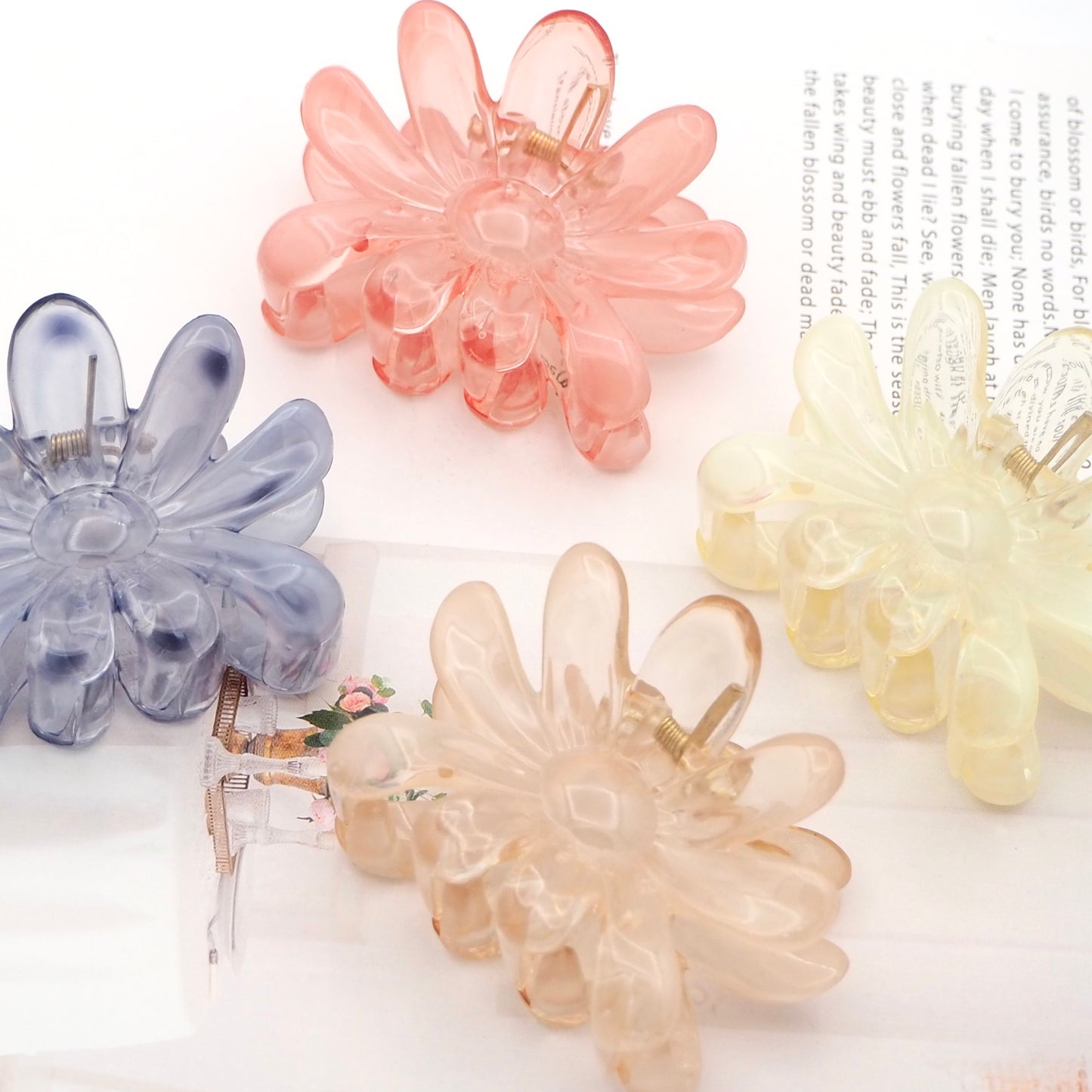 Flower Hair Clip