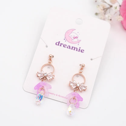Lavender Lily Earrings