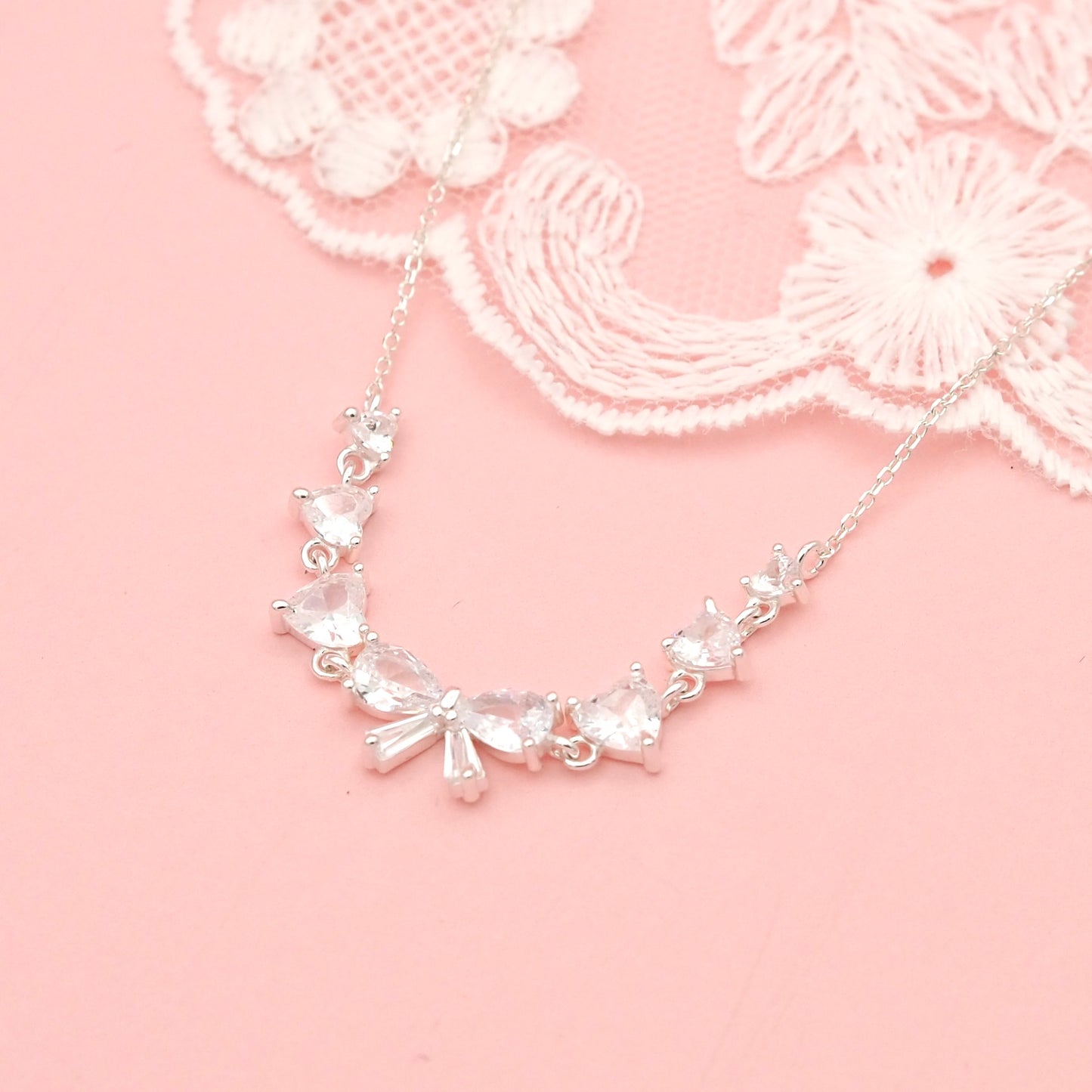 Silver 925 Princess of Light Necklace