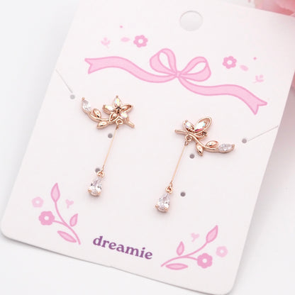 Petal Lattice Drops Earrings