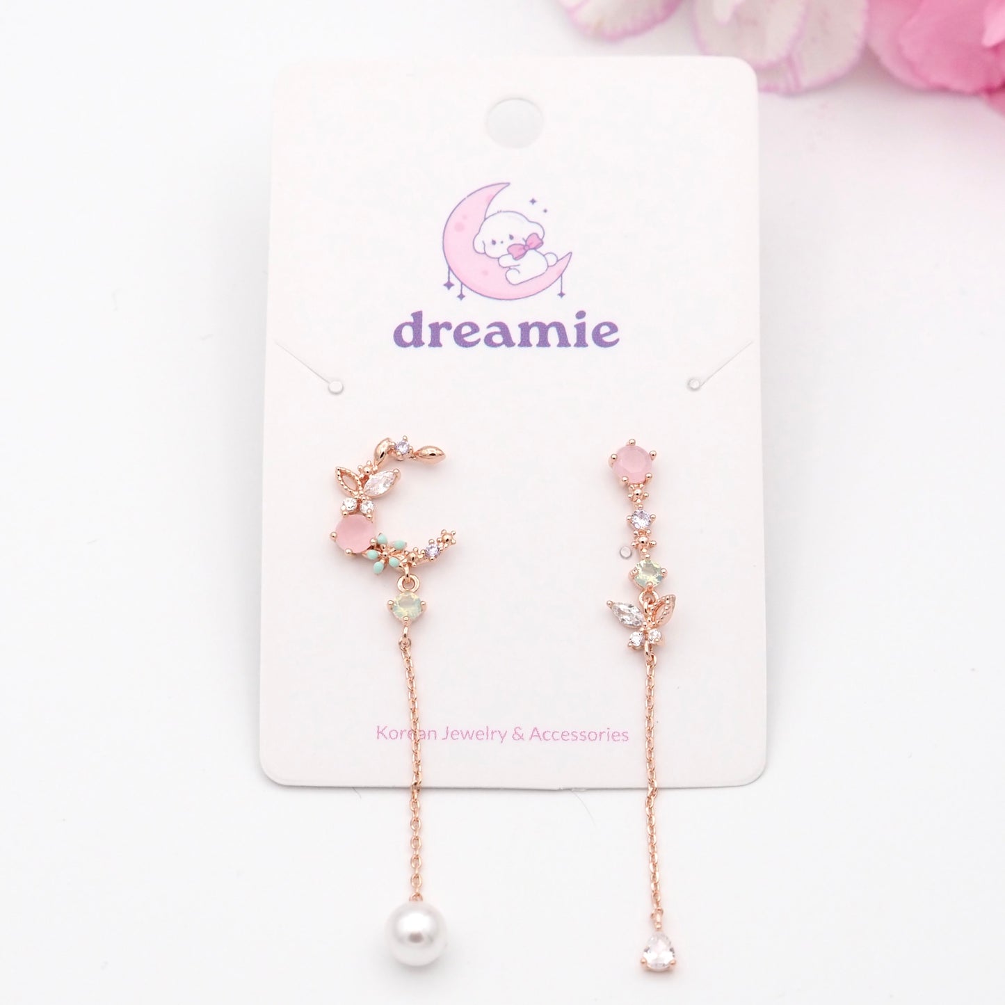 Midnight Sparkle Wings Earrings