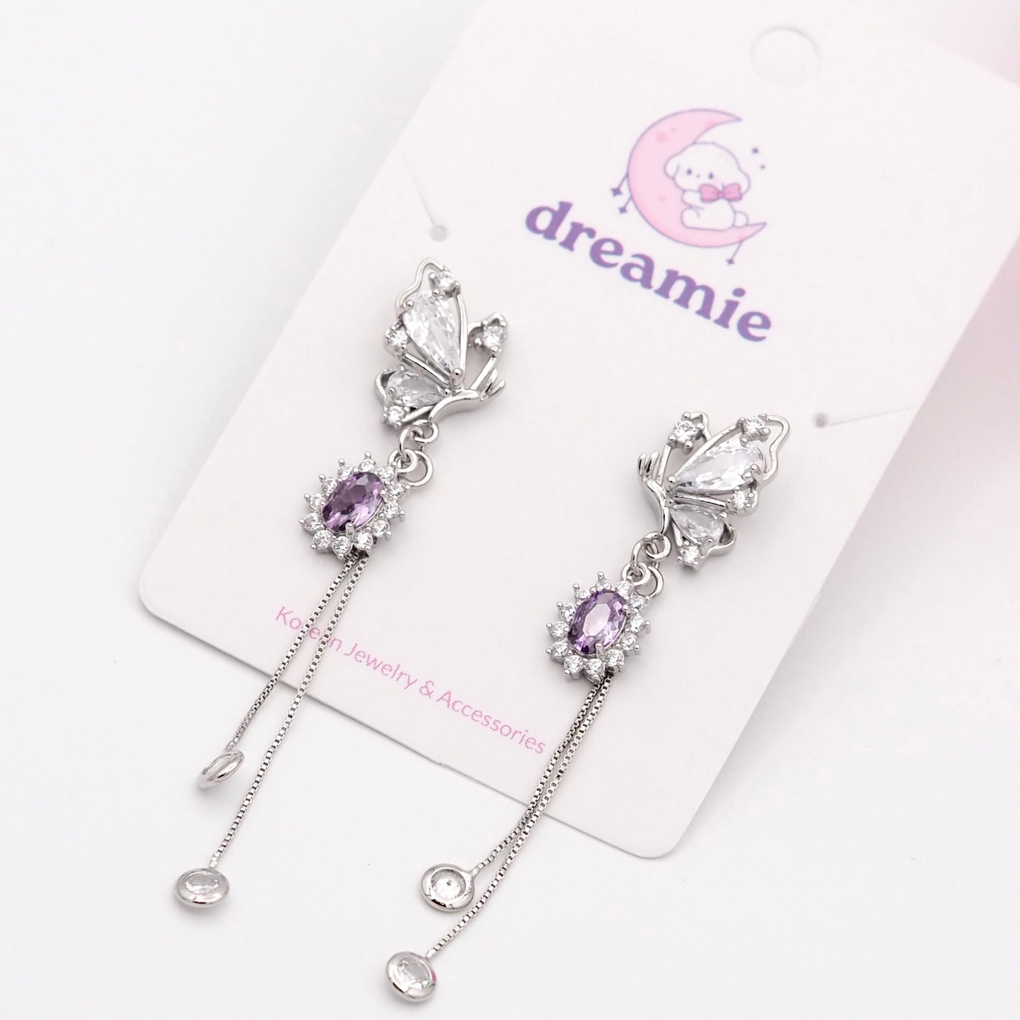 Ailes de Lilac Earrings