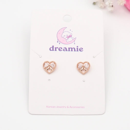 Sweetheart Ribbon Earrings