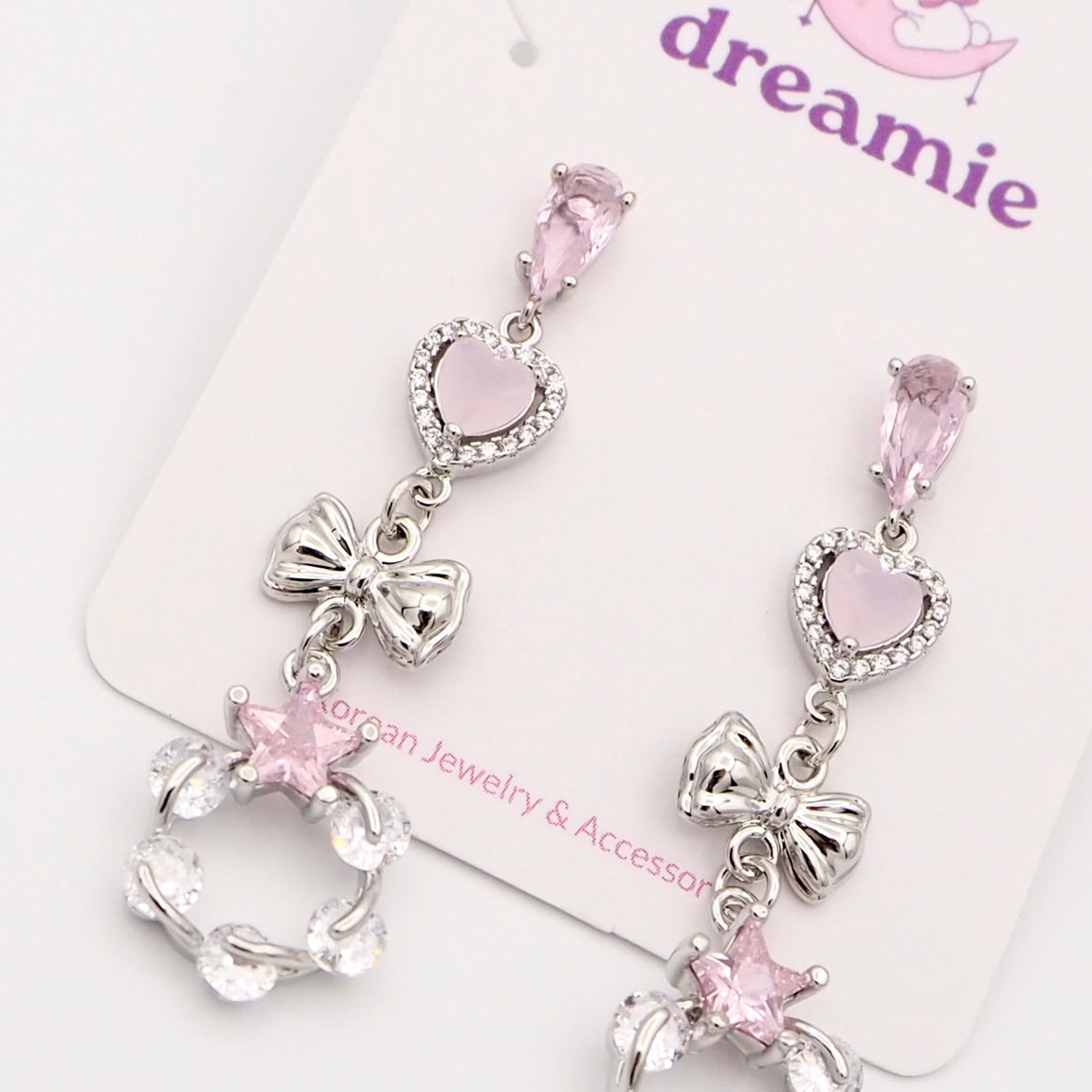 Kitty Charm Drops Earrings