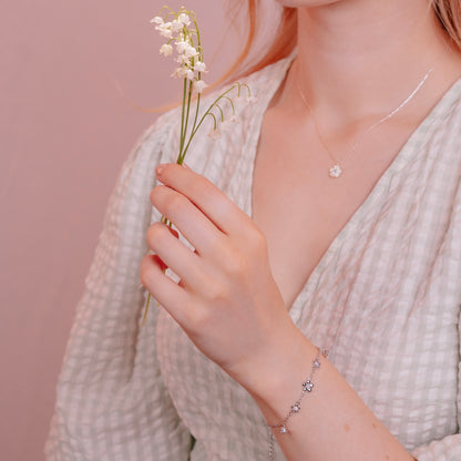 925 Silver Summer Night's Promise Bracelet