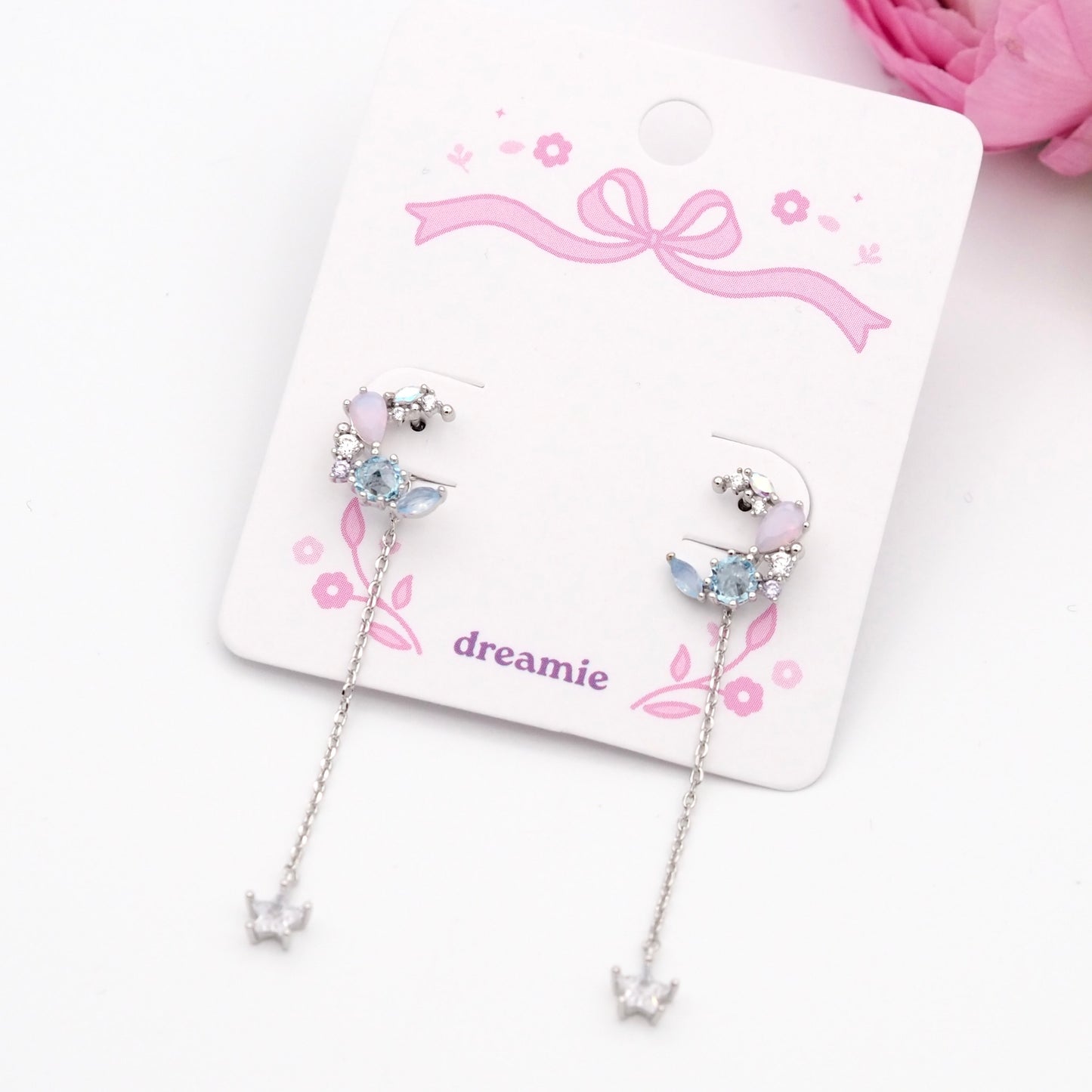 Blue Moonlight Earrings