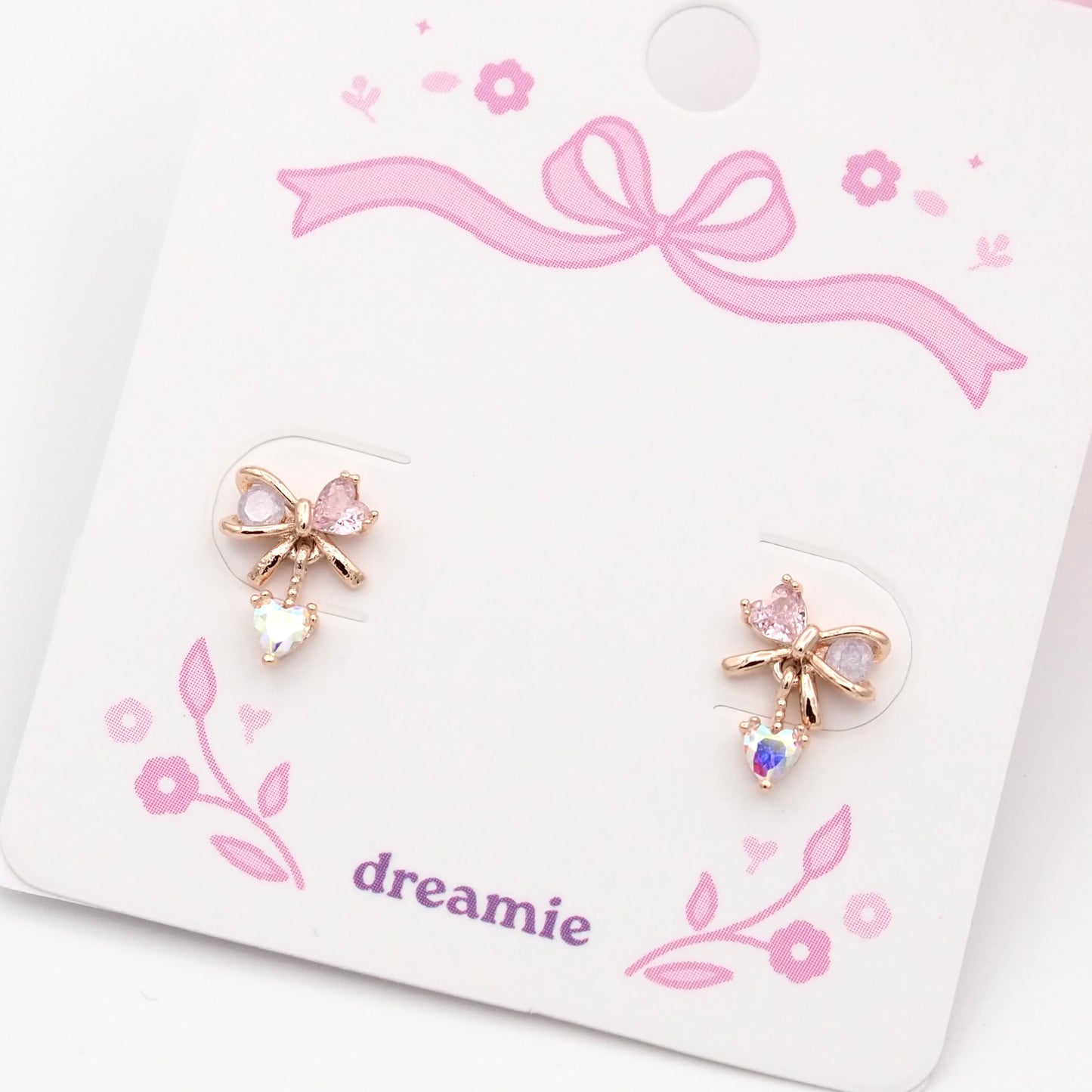 Ballet Ribbon Earrings