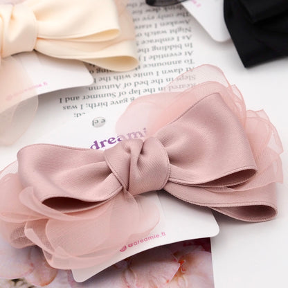 Petal Bow Hair Clip
