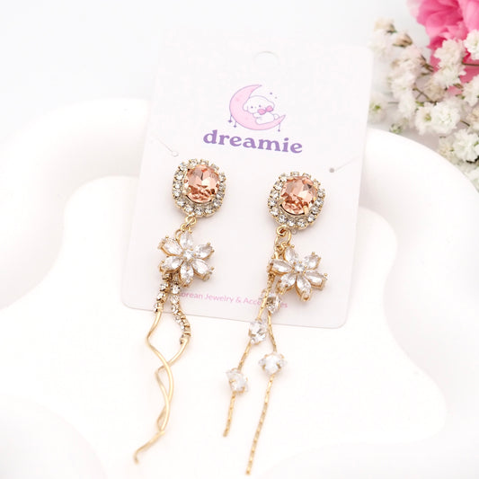 Diamond Petals Earrings