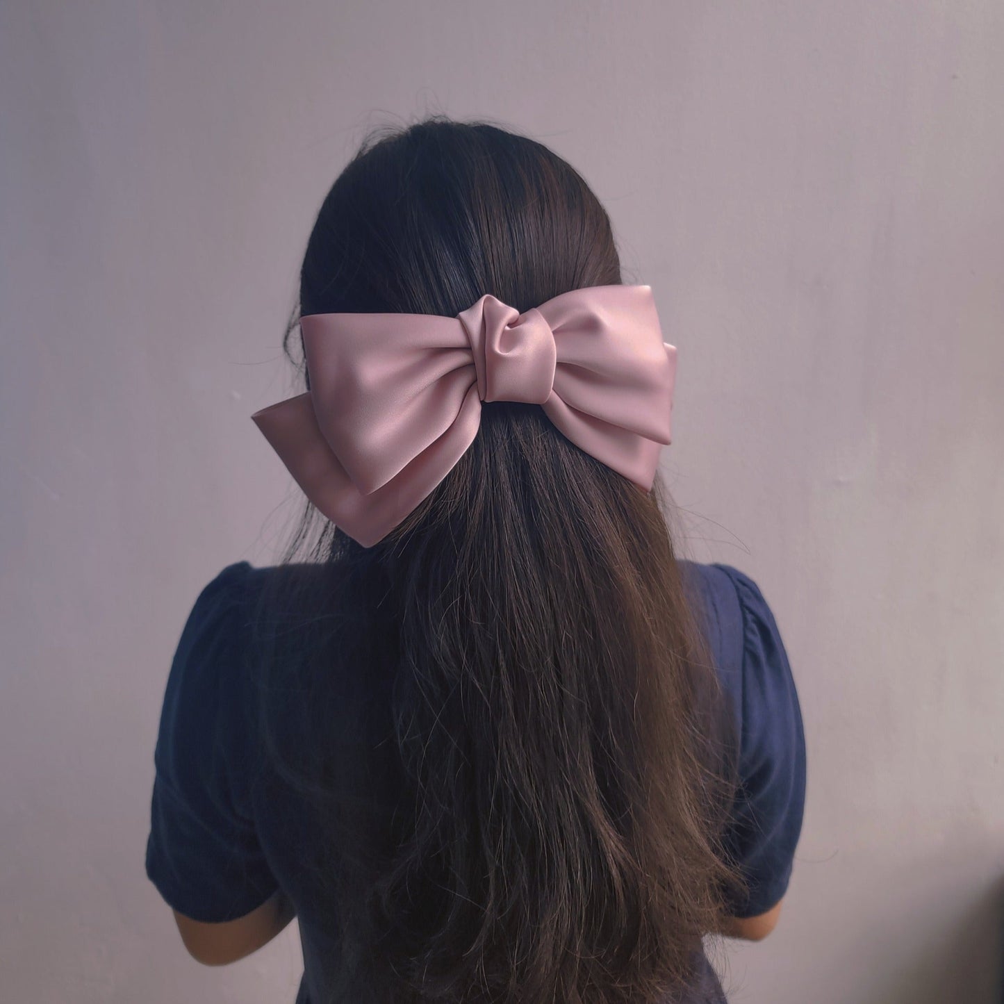 Satin Ribbon Hair Clip