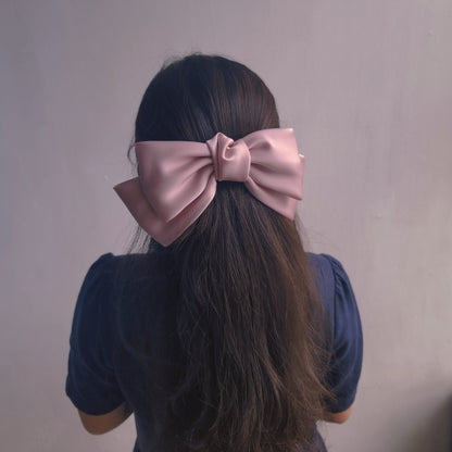 Satin Ribbon Hair Clip