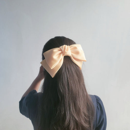 Satin Ribbon Hair Clip