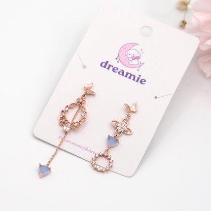 Sky Garden Earrings - Rose gold