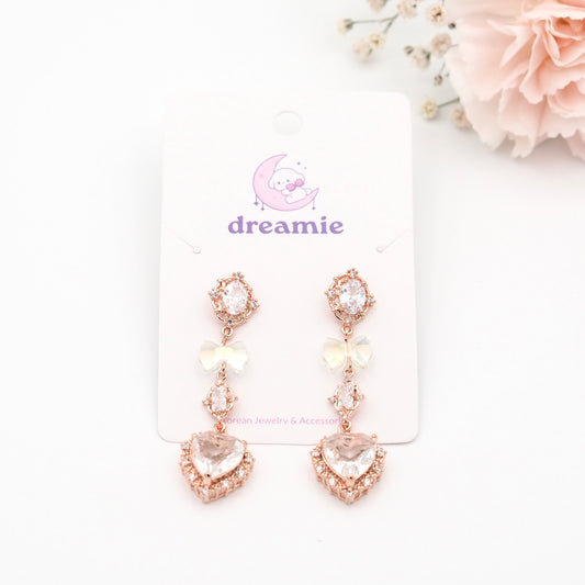 Falling Heartbeat Earrings