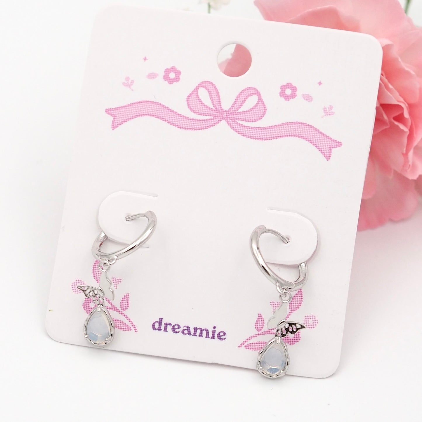 Pure Light Flutter Earrings