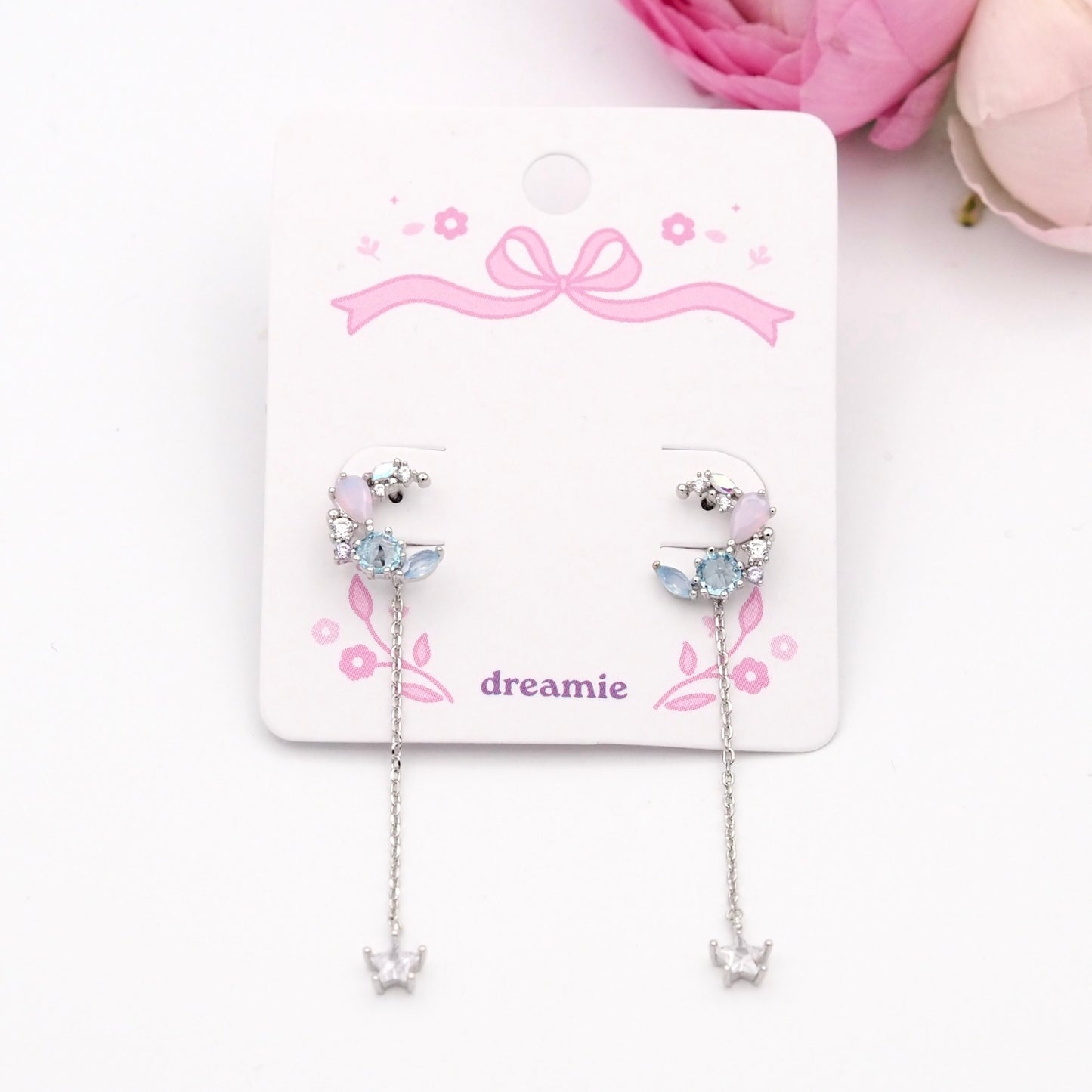 Blue Moonlight Earrings