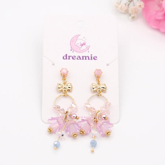 Lily Pink Chimes Earrings