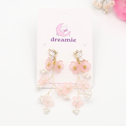 Blush Bell Blooms Earrings