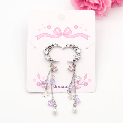 Rosy Starlight Earrings