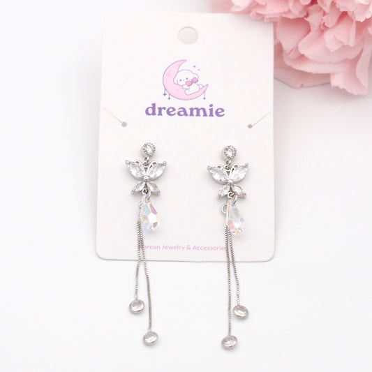 Butterfly Dazzle Drop Earrings