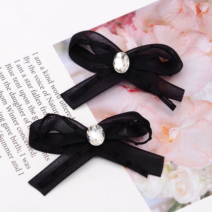 Bow Hair Pin Set - 3 colors