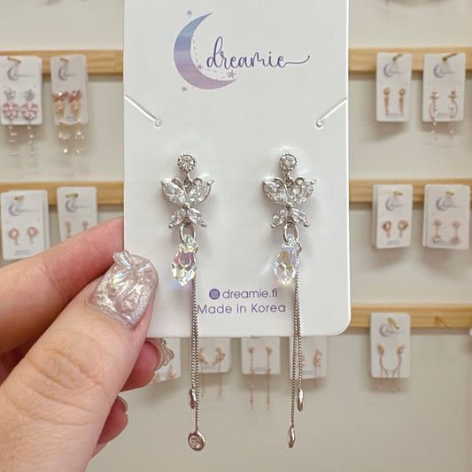 Butterfly Dazzle Drop Earrings