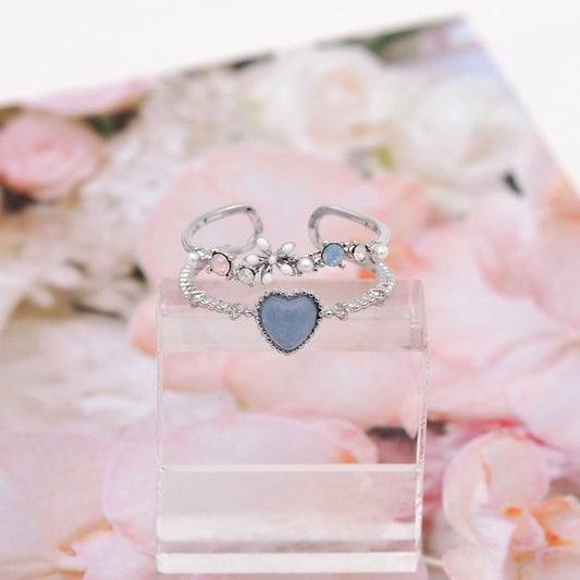 Layered Sky Love Ring