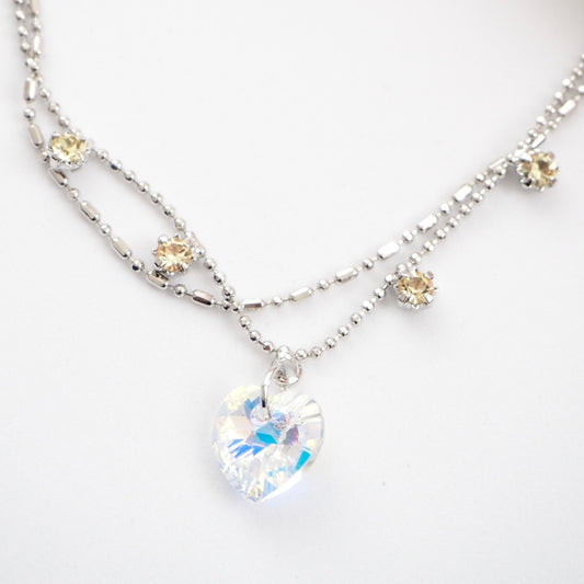 Twinkling Love Layered Necklace