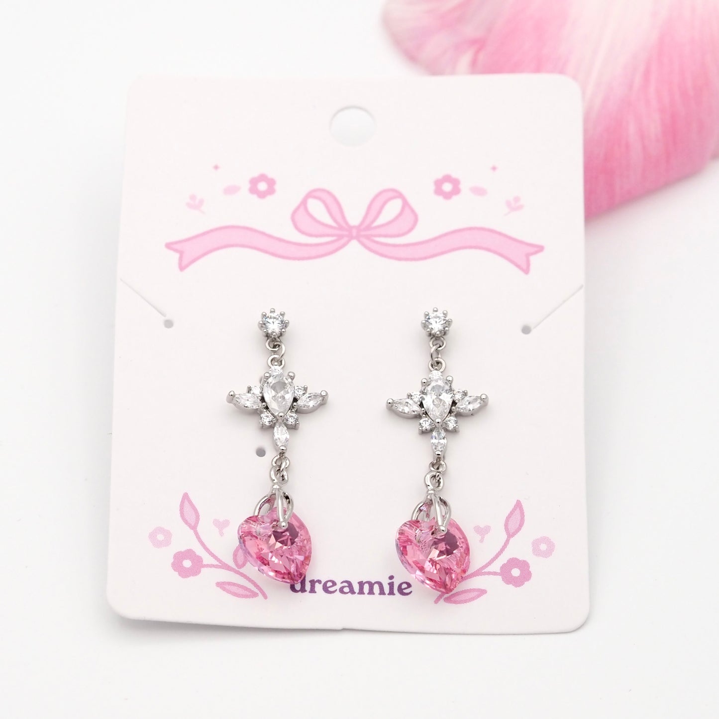 Angel Heart Spark Earrings