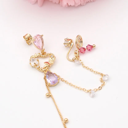 Dream Heart Spark Ear Cuff