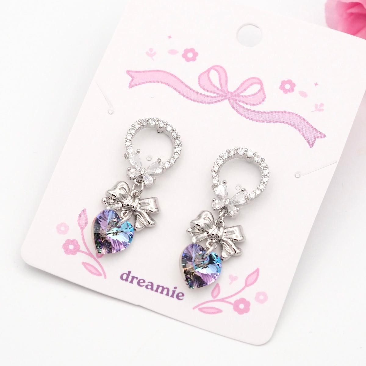 Étoile Grace Earrings - silver