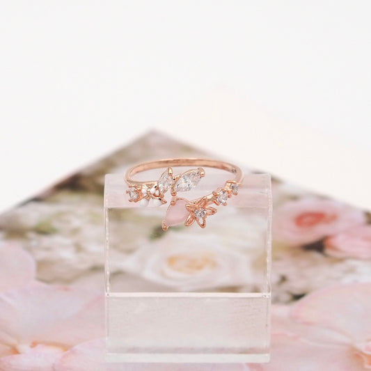 Floral Sparkle Ring